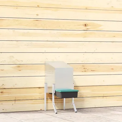 vidaXL nichoir à poules Acier