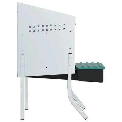 vidaXL nichoir à poules Acier