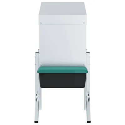 vidaXL nichoir à poules Acier