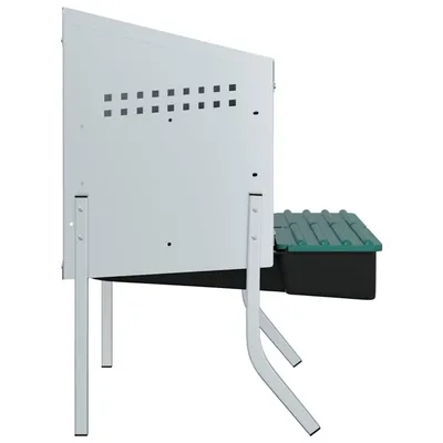 vidaXL nichoir à poules Acier