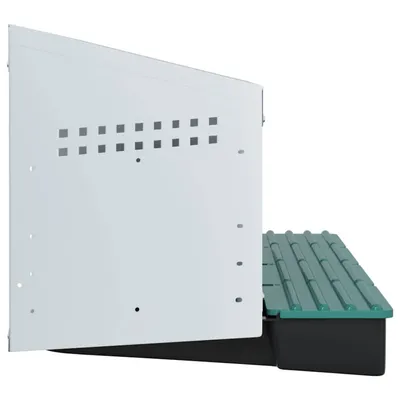 vidaXL nichoir à poules Acier