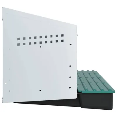 vidaXL nichoir à poules Acier