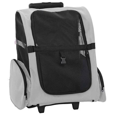 vidaXL chariot pour animaux de compagnie Tissu