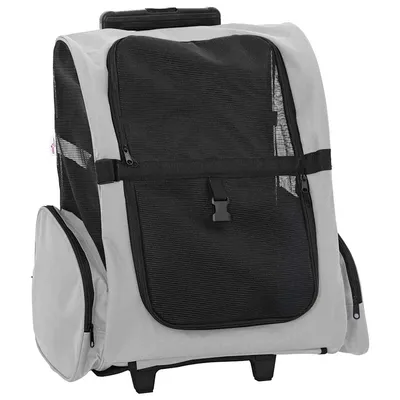 vidaXL chariot pour animaux de compagnie Tissu vidaXL chariot pour animaux de compagnie Tissu