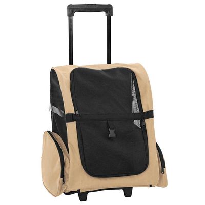 vidaXL chariot pour animaux de compagnie Tissu