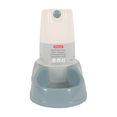 Distributeur d'eau 6.5 litres,  en plastique, pour chien