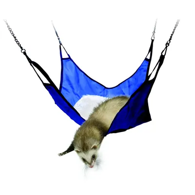 Flamingo - Hamac en tissu   42 x 42 cm pour Furets