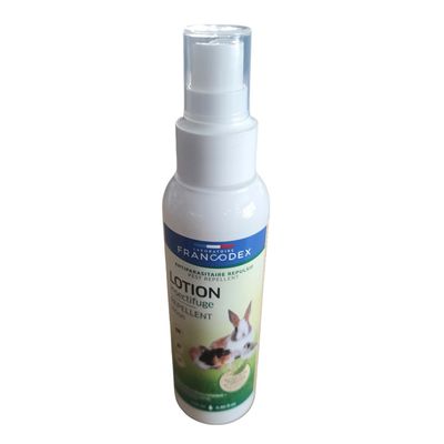 Lotion insectifuge pour rongeur, lapin, furet 125 ml.