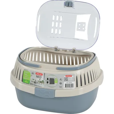 zolux - Panier de transport NEO gris . 25 x 33 x hauteur 22 cm. pour rongeu