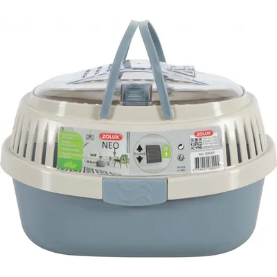 zolux - Panier de transport NEO gris . 25 x 33 x hauteur 22 cm. pour rongeu