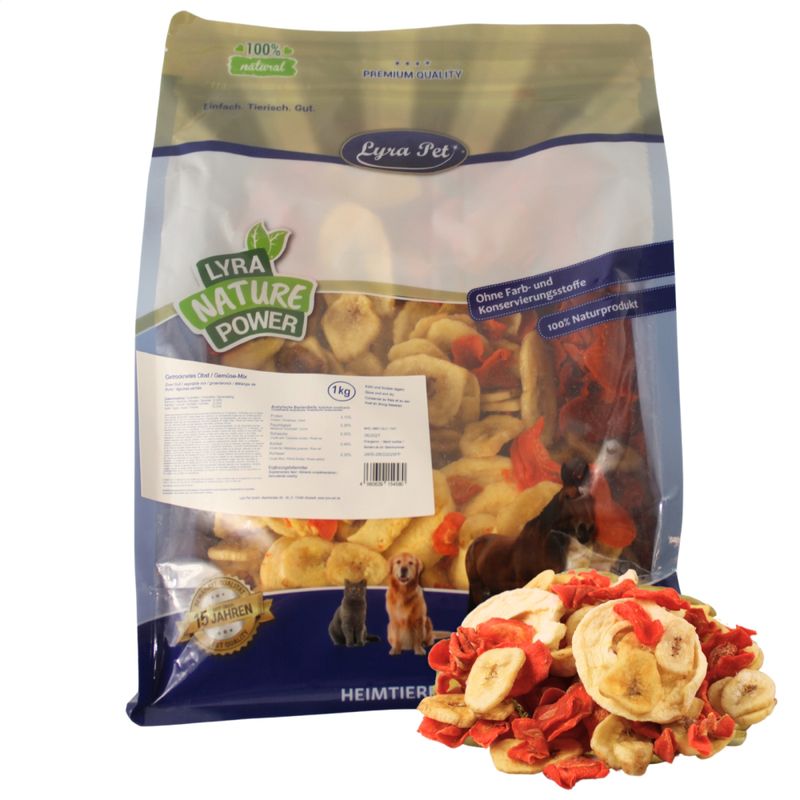 Lyra Pet® Mélange de fruits et légumes séchés