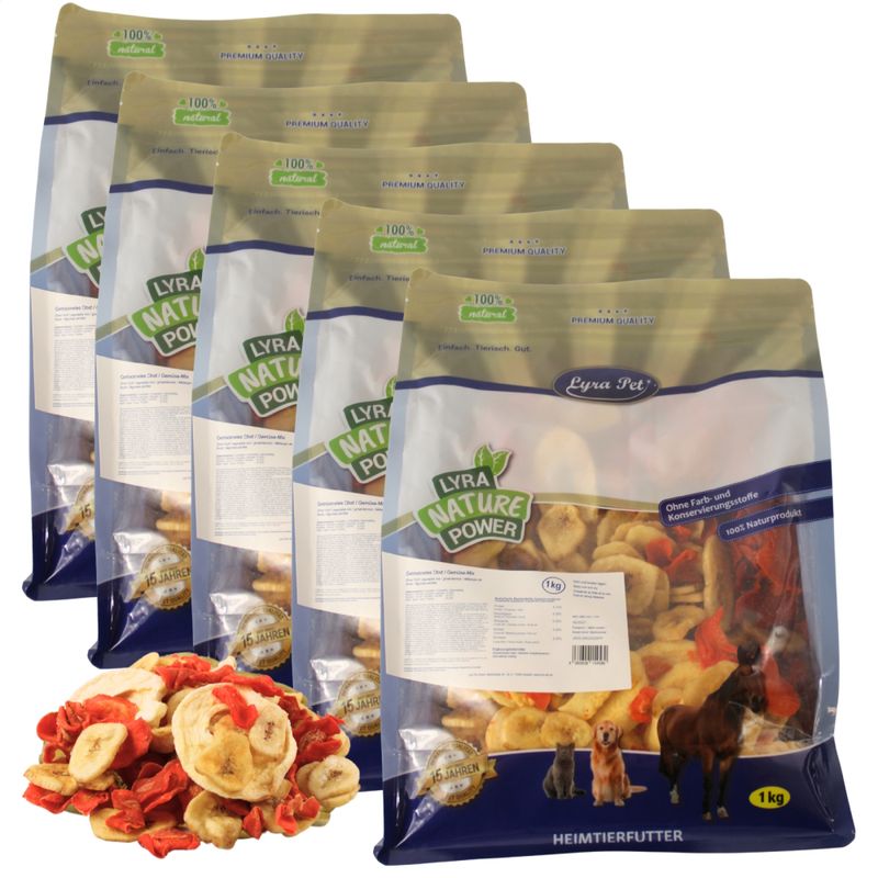Lyra Pet® Mélange de fruits et légumes séchés