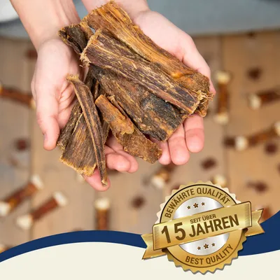 Lyra Pet® Dörrfleisch Chips 4 - 10 cm