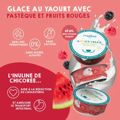 MAIKAI Lot 4 Pots Glace pour Chien et Chat - Prêt à Consommer