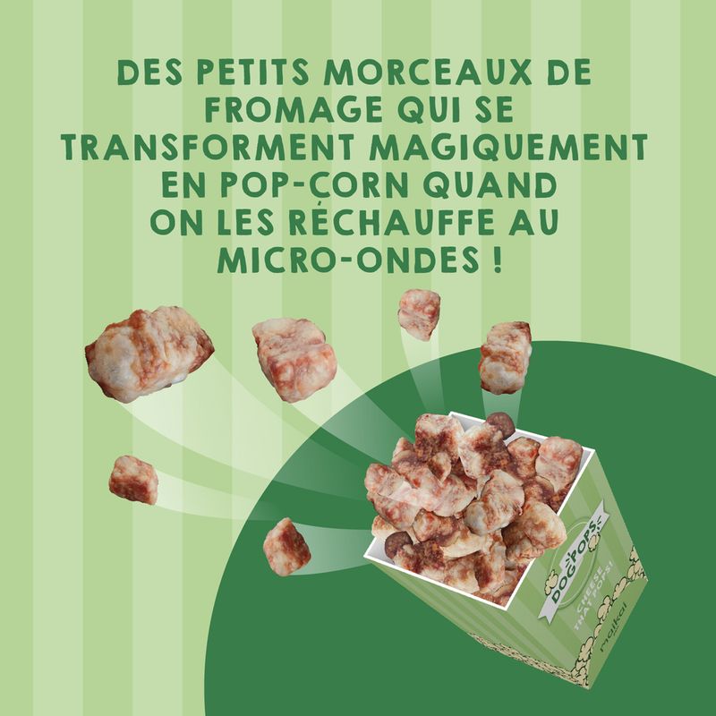 MAIKAI Popcorn de fromage de l’Himalaya – Snack naturel pour chiens