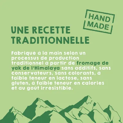 MAIKAI Popcorn de fromage de l’Himalaya – Snack naturel pour chiens