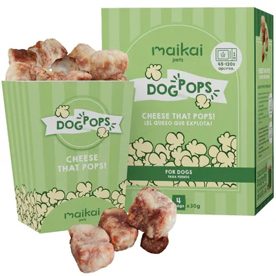 MAIKAI Popcorn de fromage de l’Himalaya – Snack naturel pour chiens