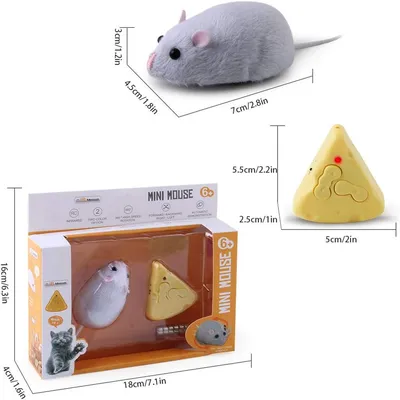 IntiMeg Jouets pour chat et souris