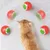 Jouets pour Chat Intérieur - Balle Mobile Automatique et Fraise