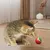 Jouets pour Chat Intérieur - Balle Mobile Automatique et Fraise