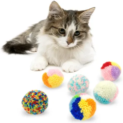 IntiMeg Balle en laine pour chat