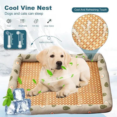 UAMLY Naturel Tapis Rafraichissant Chien Chat