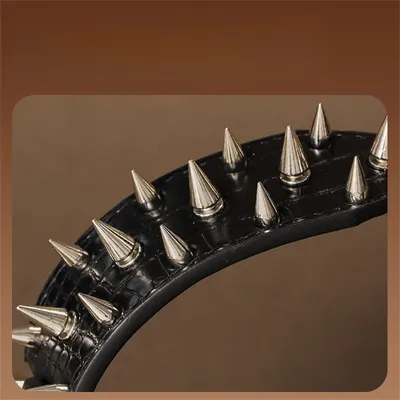 IntiMeg Collier pour chien en cuir