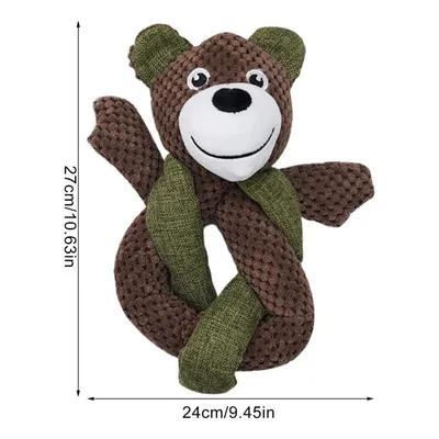 IntiMeg Jouet couineur pour chien en peluche