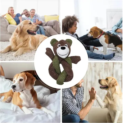 IntiMeg Jouet couineur pour chien en peluche