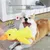 IntiMeg Jouet canard en peluche pour chien