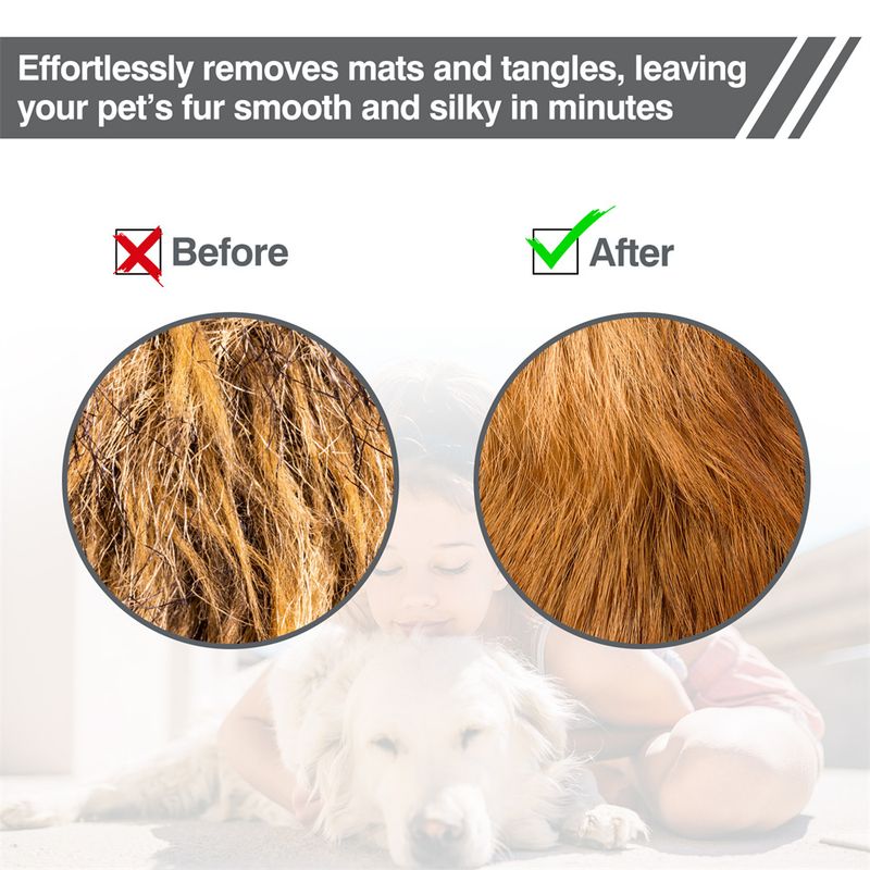IntiMeg Électronique Peigne antiparasitaire pour chien et chat