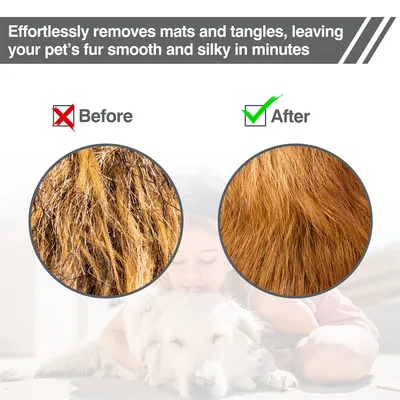 IntiMeg Électronique Peigne antiparasitaire pour chien et chat