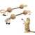 IntiMeg Jouets en sisal, barres de tatarin et balles de sisal