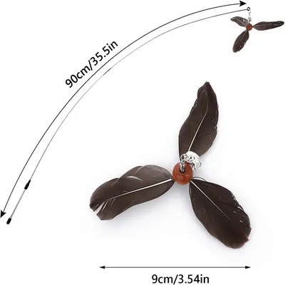 IntiMeg Canne à pêche Teaser pour chat