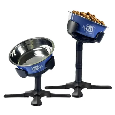 IntiMeg Porte-gamelles réglable pour chiens