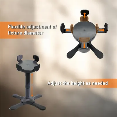 IntiMeg Porte-gamelles réglable pour chiens