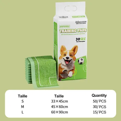 Alèses Jetables d'Apprentissage Propreté pour Chiots