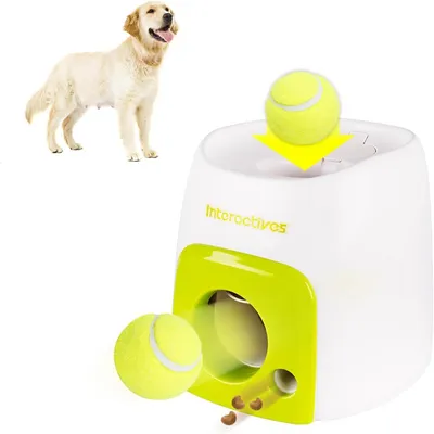 IntiMeg Lanceur de balles pour chien avec balle