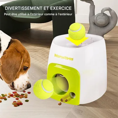 IntiMeg Lanceur de balles pour chien avec balle
