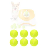 IntiMeg Lot de balles de tennis pour chien