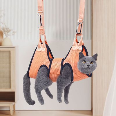 UAMLY Hamaca para cortar las uñas de los gatos – Arnés de aseo mascotas