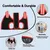 UAMLY Harnais hamac de toilettage pour chat