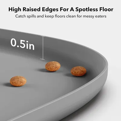 UAMLY Tapis de nourriture en silicone pour chat