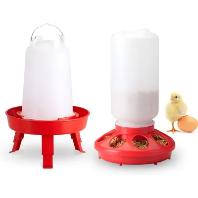 IntiMeg Kit mangeoire et abreuvoir pour poussins