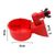 IntiMeg Lot de 6 abreuvoirs automatiques pour volailles