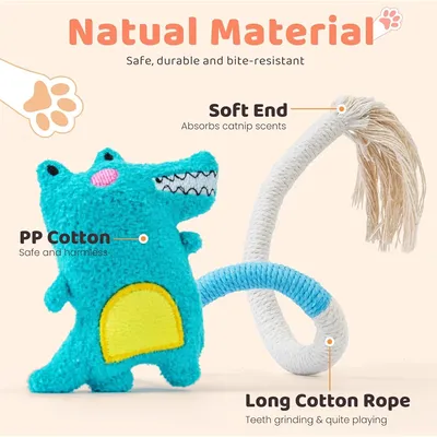 IntiMeg Jouet de dentition pour chat