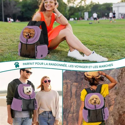 IntiMeg Sac à dos de transport pour chien
