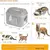 IntiMeg Sac à dos de transport pour chats