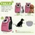 IntiMeg Sac à dos de transport pour chien