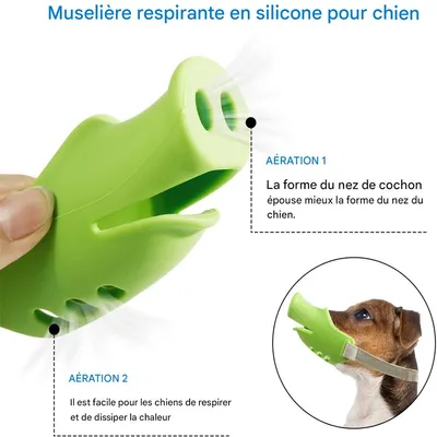 IntiMeg Muselière pour chien à nez de cochon